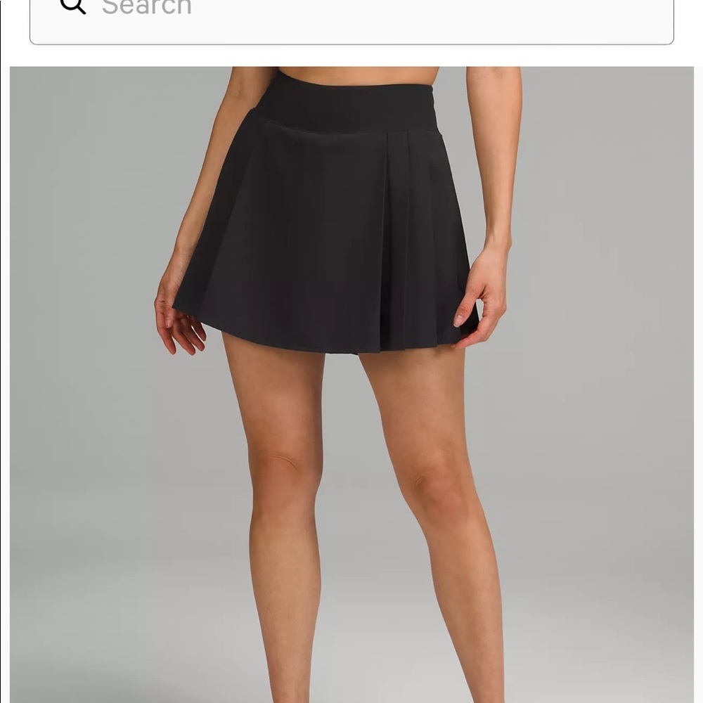 Lululemon Side-Pleat High-Rise Tennis Skirt